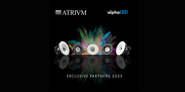 Atrium Ltd & alphaLED Enhance Partnership