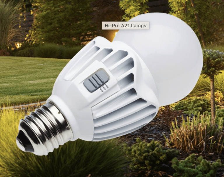 Experience ColorQuick Convenience with SATCO|NUVO’s Hi-Pro A21 High Lumen Lamps