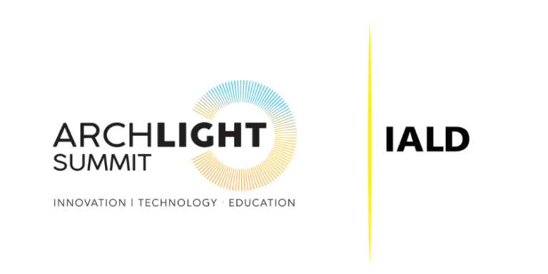 logos for ArchLIGHT Summit and IALD