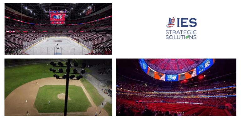 Examples of IES' Strategic Solutions sports lighting installations