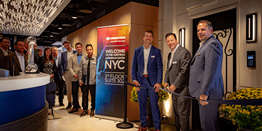 Crestron’s New NYC Flagship Experience Center Offers an Immersive Environment