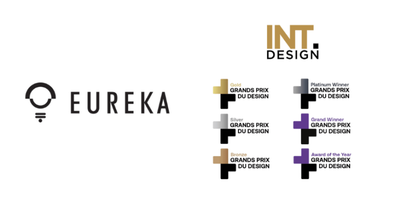 Eureka logo and Grands Prix du Design Awards logo