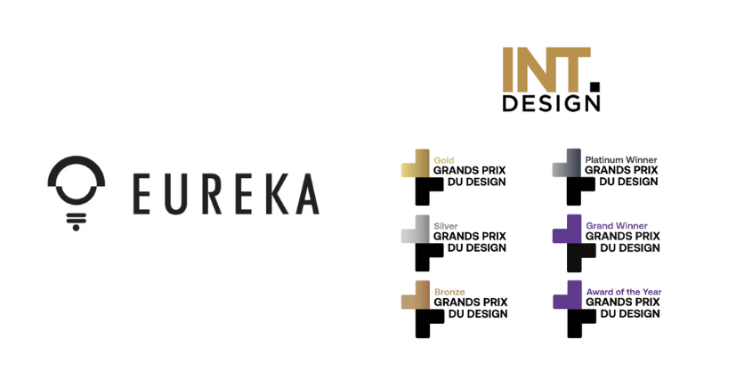 Eureka Wins 7 GRANDS PRIX DU DESIGN Awards for Lighting