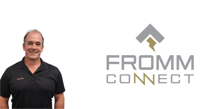 photo of Chris Kline and FrommConnect logo