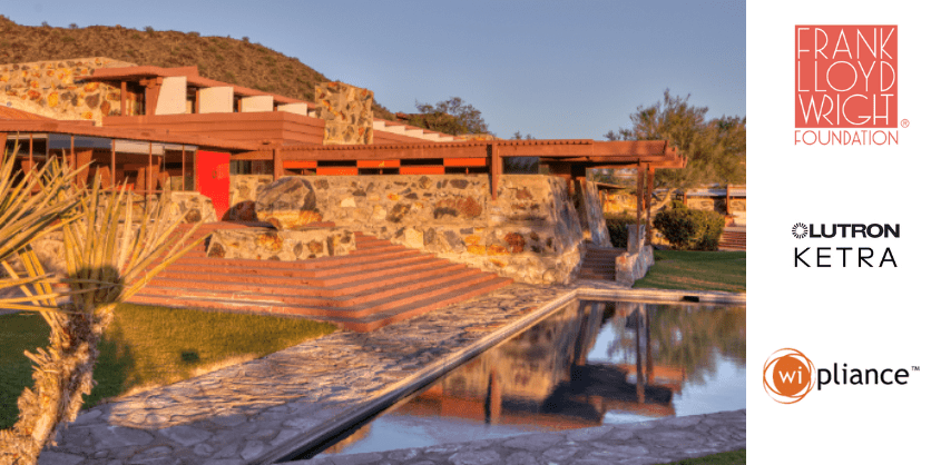 Frank Lloyd Wright’s Taliesin West Receives Glow Up From Lutron’s Ketra Technology + Wipliance