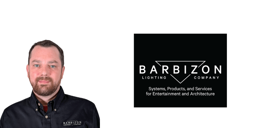 image of Adam Donnelly and the Barbizon Lighting logo