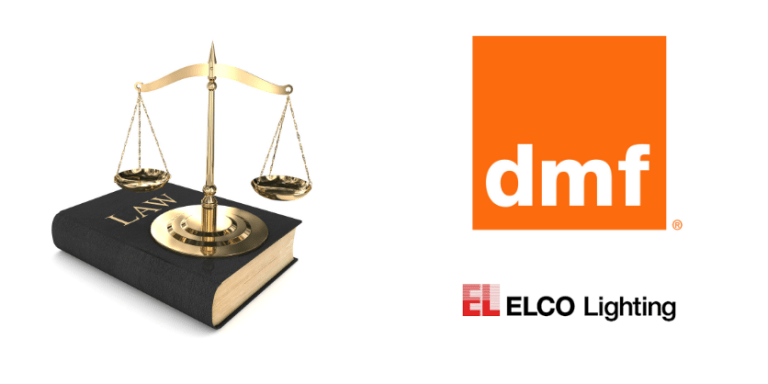 image of law scales and DMF and Elco logos